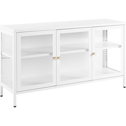 NEWPORT  - Sideboard - Wit - Staal