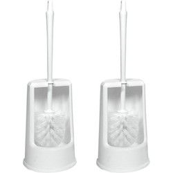 Wc borstelhouder incl toiletborstel met borstel wit - Toiletborstels