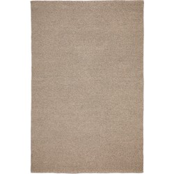 Kave Home - Galinda vloerkleed van synthetische vezels taupe 160 x 230 cm