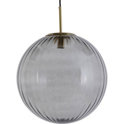 Light and Living hanglamp  - goud - glas - 2957427