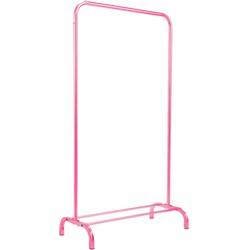 Clothrack - Metal - Pink - 80x40x150cm
