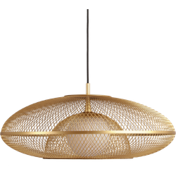 Faraday lampenkap large brushed brass - Ø 60