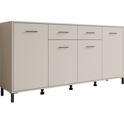 Meubella - Dressoir Vidor - Beige - 183 cm