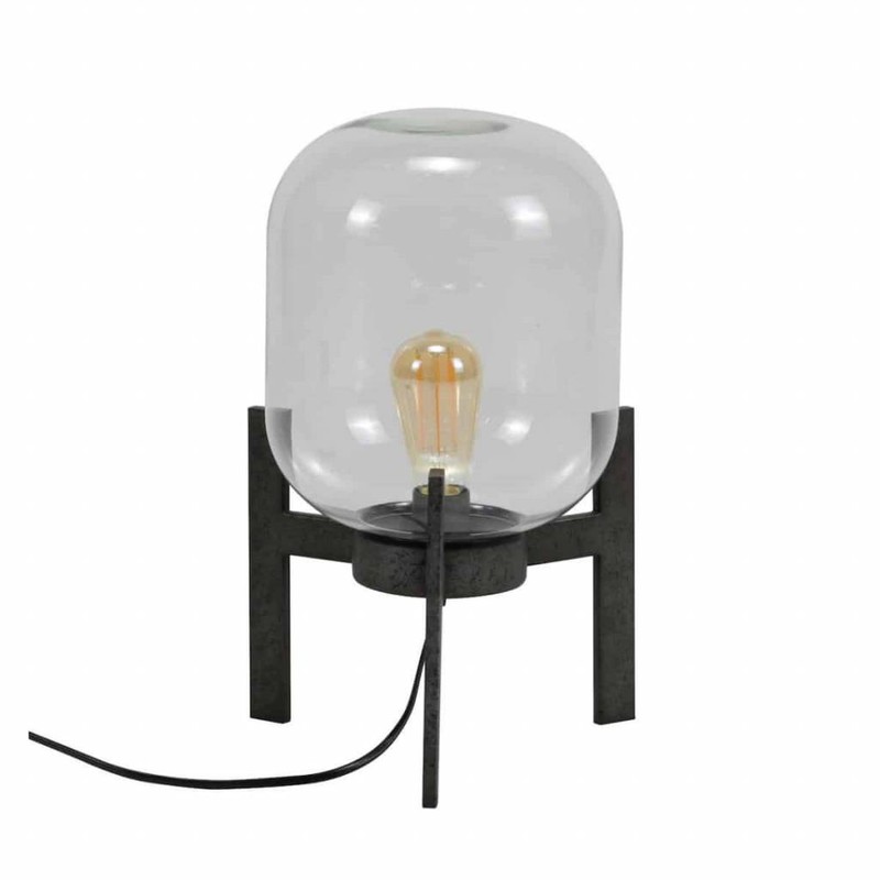 Tafellamp Glass Vintage 44cm  - 