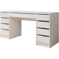 Meubella Bureau Avio 2 - Wit - 154 cm