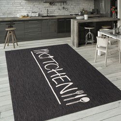 Keukenkleed - Kitchen - Antraciet - 160x220 cm