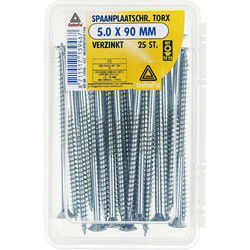 Sp.pl.schr.torx 5,0x90mm vz 25st