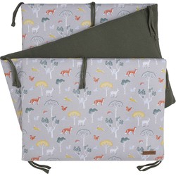 Baby's Only Bedbumper - Bedomrander Forest - Khaki - 180x40 cm