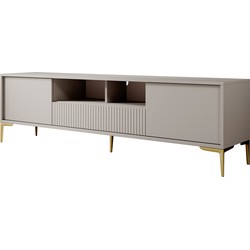 Meubella TV-Meubel Five - Beige - 180 cm