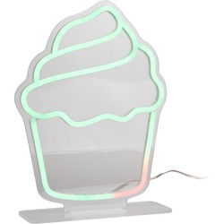 Tafellamp Colour Changing Cupcake - Multicolor - 21.7x21.7x29.3cm