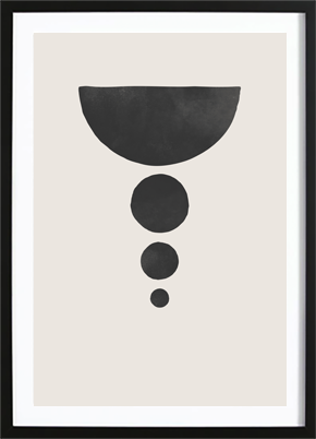 Balance Is Key Abstract Pt.3 Poster (21x29,7cm) - 