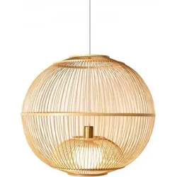 Fine Asianliving Bamboe Hanglamp Naturel Handgemaakt - Bailey