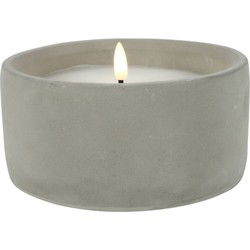 Ledkaars Patio ro 15x15x8 cm grijs