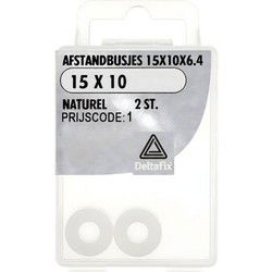 Afst.bus 15x10x6.4 naturel 2st