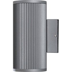 Siracusa wandlamp antraciet h20,5 cm