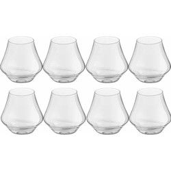 Royal Leerdam Whiskey glazen Artisan - 8x stuks - 290 ml - Drinkglazen
