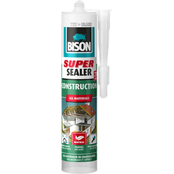Super Sealer Construction Koker Wit 290 ml - Bison