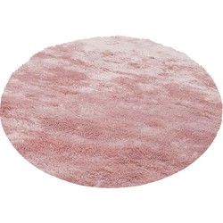 Curacao Rond Roze vloerkleed - - 120 X 120 CM ROND