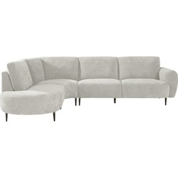 LABEL51 Hoekbank Milano - Naturel - Elite - Links