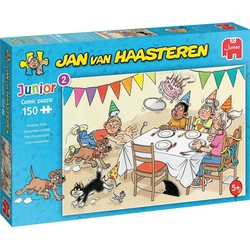 Jumbo Jumbo Jan van Haasteren Junior Puzzel Verjaardagspartijtje - 150 stukjes