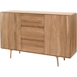 Fawn dresser houten ladekast naturel - 180 x 110 cm