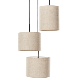 PARGUAZA  - Hanglamp - Lichtbeige - Linnen