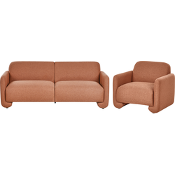 SALAND - Bankenset - Goudbruin - Polyester