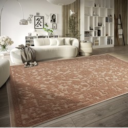 Villeroy & Boch - Laagpolig vloerkleed - Ambroise Naturel - Koper - 200 X 290 CM