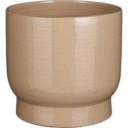 Mica Decorations Thiago Bloempot - 26x26x23 cm - Terracotta - Taupe