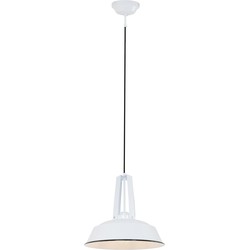 Industriële Hanglamp Eden Wit