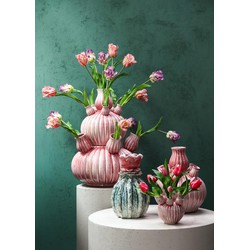 PTMD Vaas Nolou - 41x41x62 cm - Keramiek - Roze