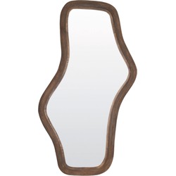 Light & Living - Spiegel 44x4x80 cm CELANO hout mat donker bruin