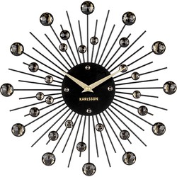 Wall Clock Sunburst Medium