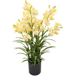 Cymbidium kunstplant 90 cm, groen