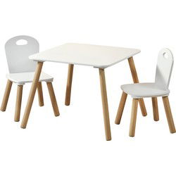 Stevige Kindertafel set met Stoeltjes - Tekentafel Kinderen
