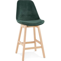 Middelhoge snackkruk MORISS MINI Groen