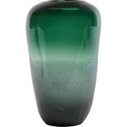 Light&living Vaas 20x19,5x36 cm TAPOLO glas grijs groen