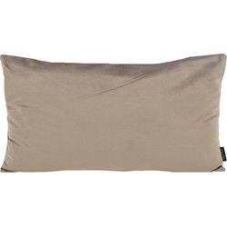 Velvet Taupe Long | 30 x 50 cm | Kussenhoes | Polyester