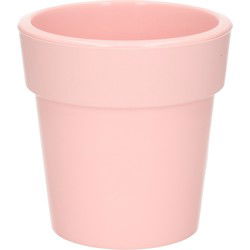 Hega Hogar Plantenpot - lichtroze - kunststof - 25 x 25 cm - Plantenpotten