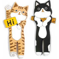 Trendform Magnetische Haak - Kitty Cat - set van 2 - multicolor