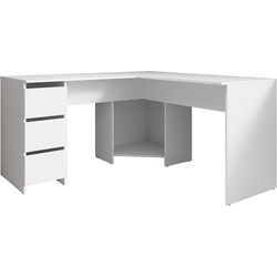 Meubella Bureau Fuenta - Wit - 142 cm