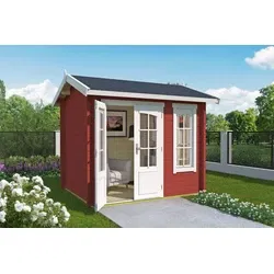 Tuinhuis Alex Mini Swedenred, 250 x 200 cm
