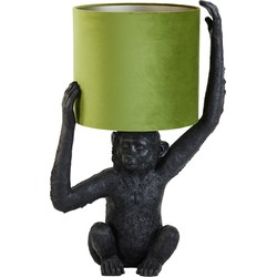 D - Light & Living - Tafellamp MONKEY - 46x32x68cm - Groen