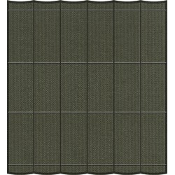 Shadow Comfort Harmonicadoek 3,7x3,7m Deep Grey