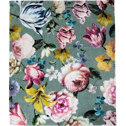 Jet Originals Katoen Velours Handdoeken - Gastendoekjes - 2 stuks - 30x50 - Floral All Over