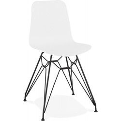 GAUDY design stoel 49x47x78 cm Wit