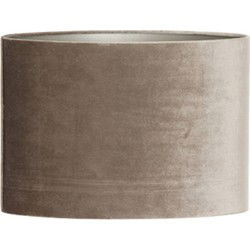 Light & Living - kap - Palata - bruin - textiel - E27 - 3545379