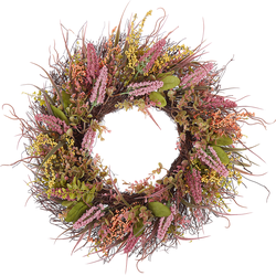 GUANCHA - Krans - Roze - 50 cm - Polyester
