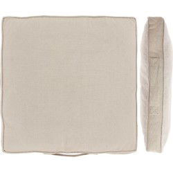 Unique Living - Kussen Madia - 45x45x5cm - Chateau Grey