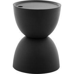 Kick bijzettafel Tess - Zwart